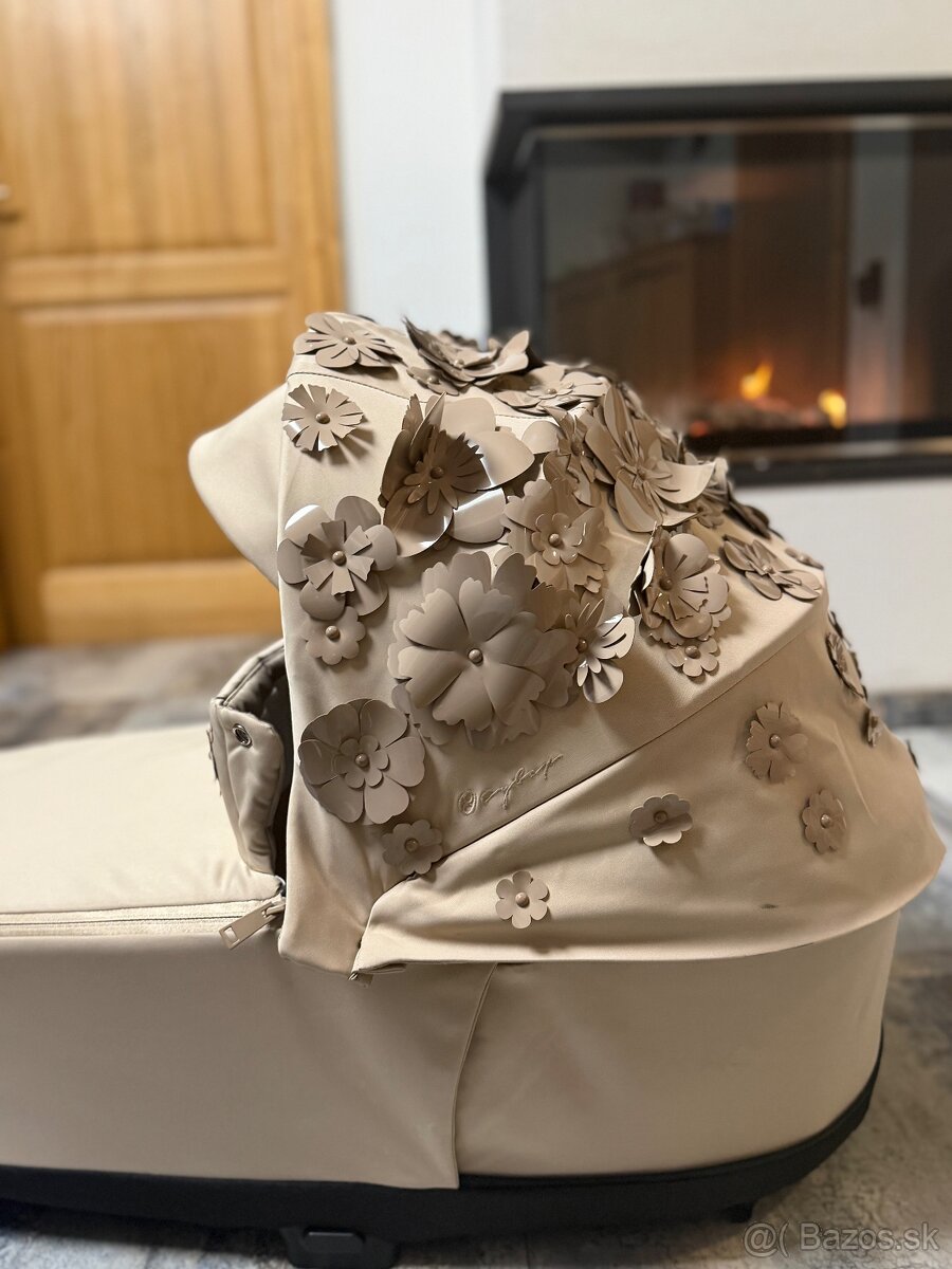 Vanička Simply flowers beige - 8