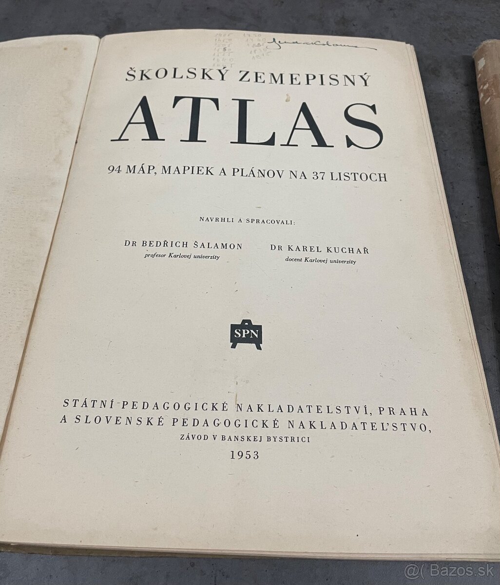 Atlasy a publikácie z čias socializmu - 8