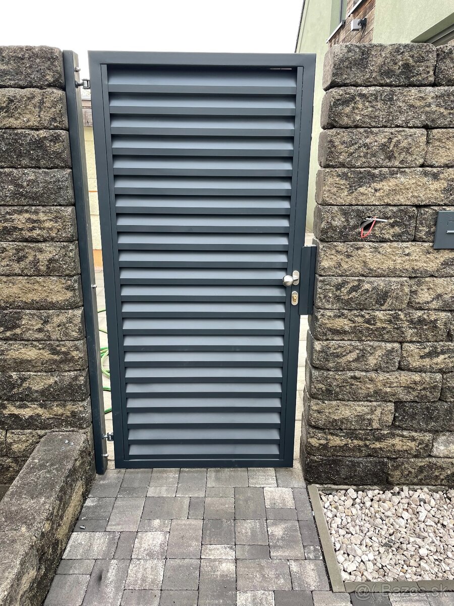 Brány, Bránky, Ploty, Zábradlia, Pristrešky, - 8