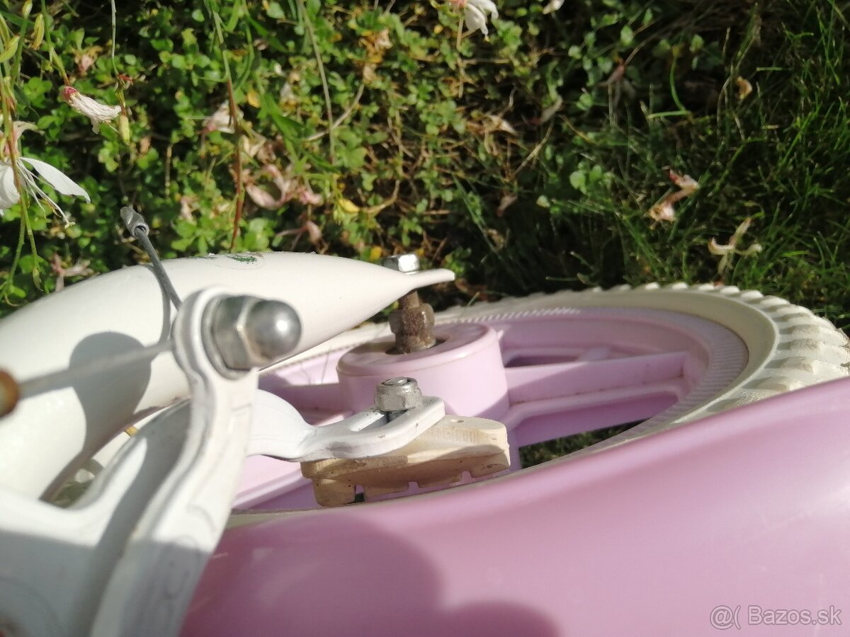 Roztomilý ružový bicykel pre dievčatko - 8
