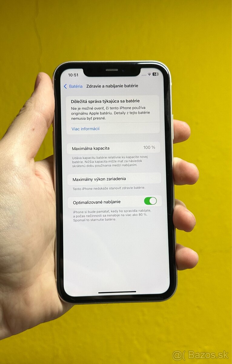 iPhone 11 64GB – White, nová batéria - 8