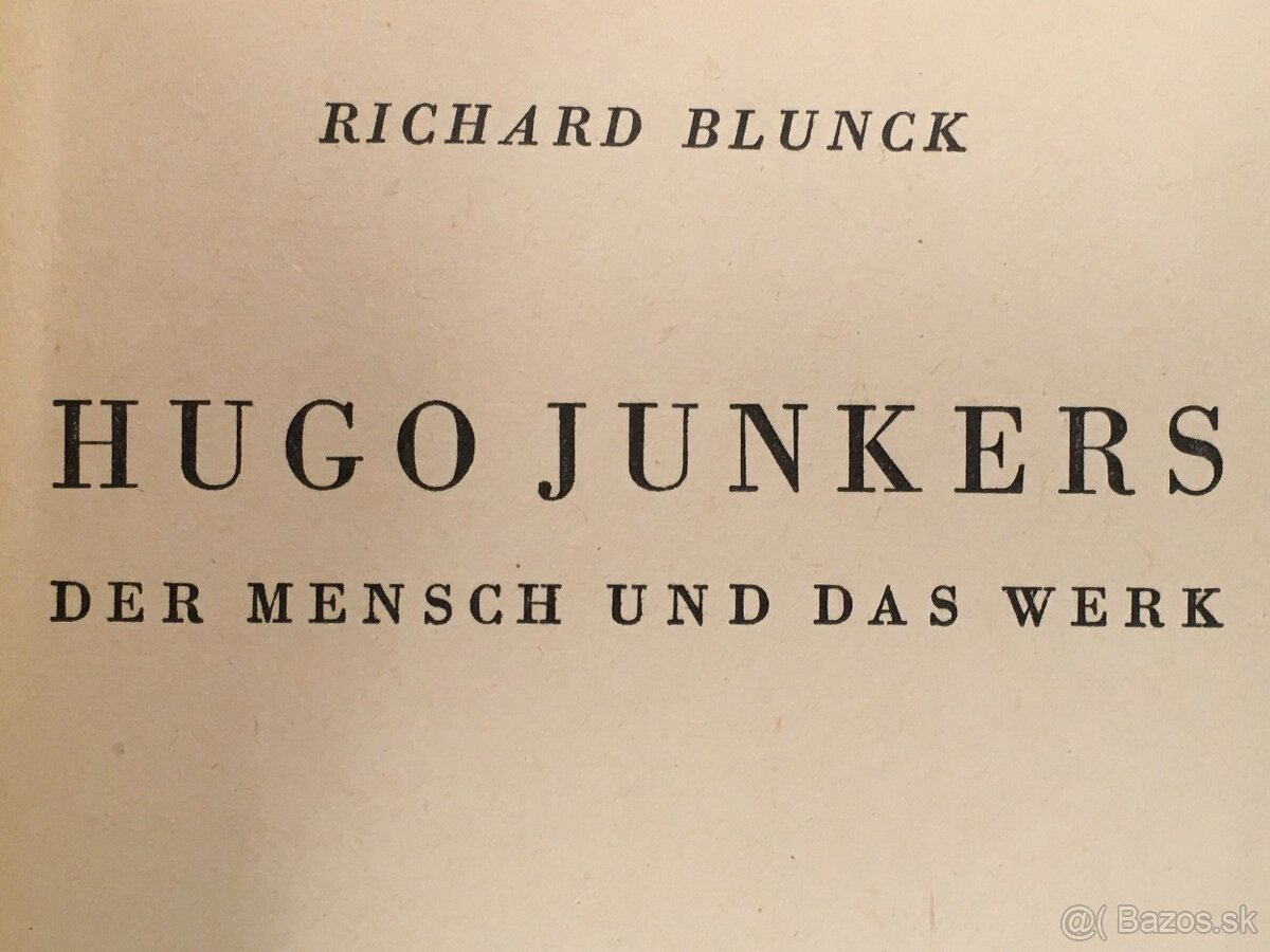 HUGO JUNKERS - 8