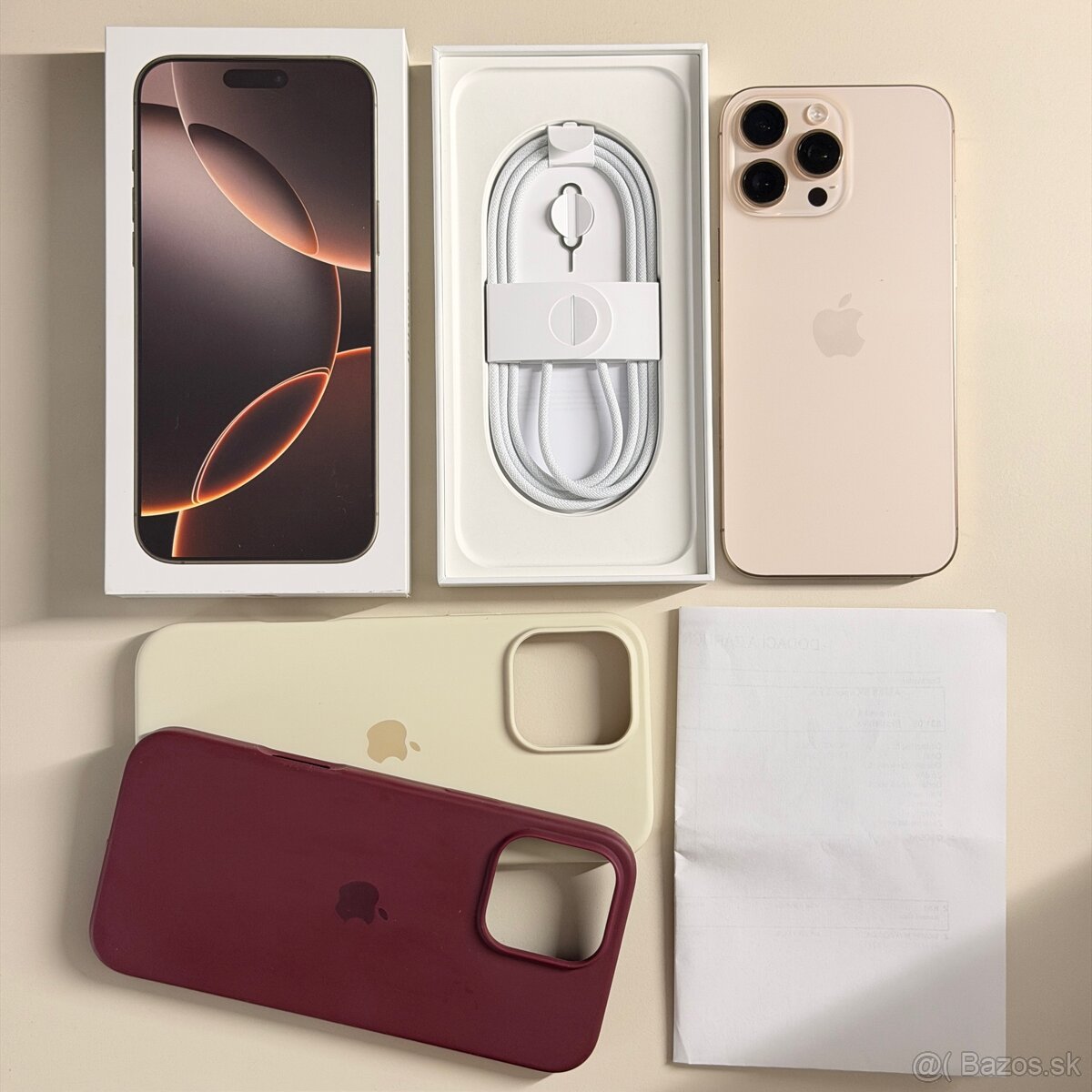 iPhone 16 Pro max 256GB desert titanium - 8