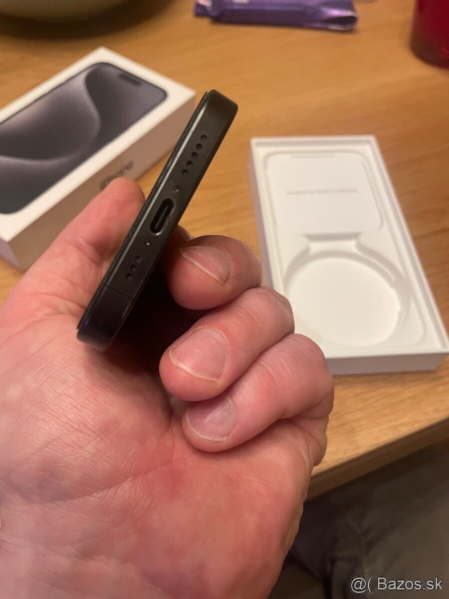 IPHONE 15 PRO BLACK 128GB - 8