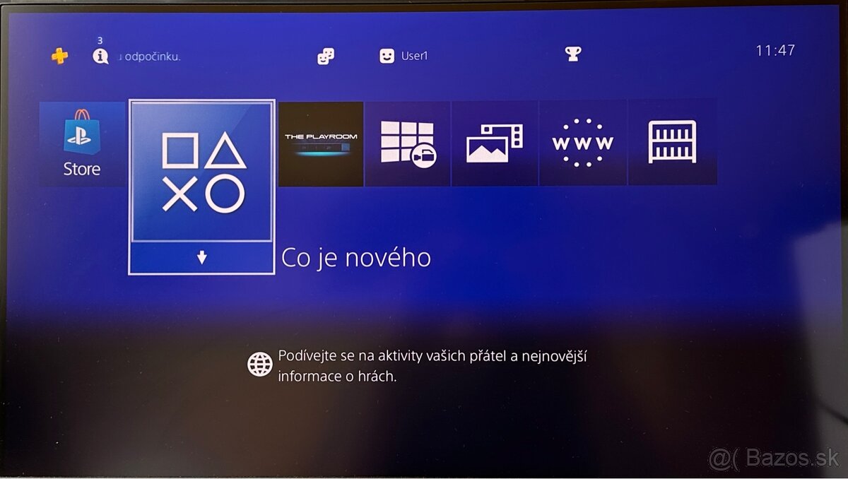 Playstation 4 Slim 500 gb + DualShock + 4 hry - 8