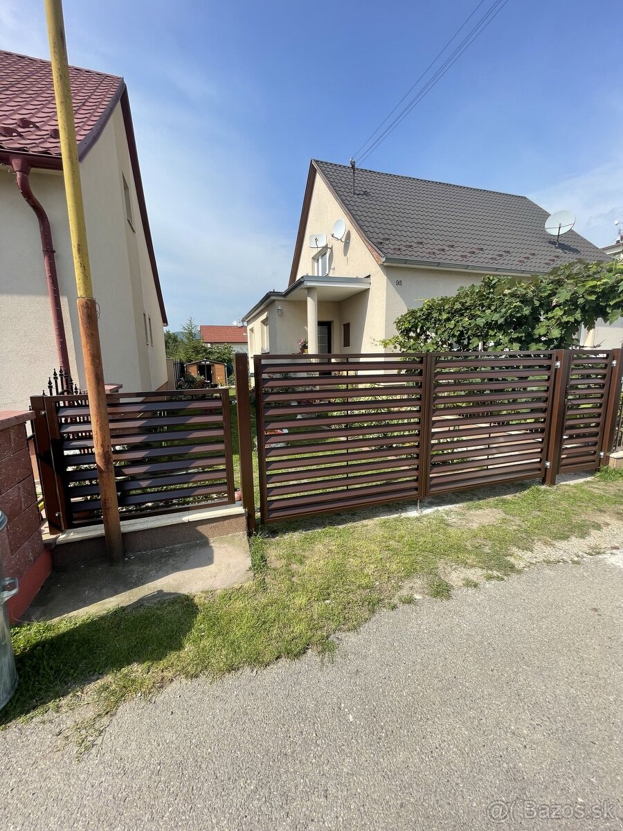 Hliníkové a oceľové brány a ploty na mieru - 8