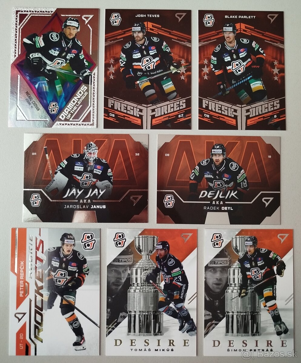 Hokejové kartičky TIPOS EXTRALIGA 2025/2026 - HC KOŠICE - 8