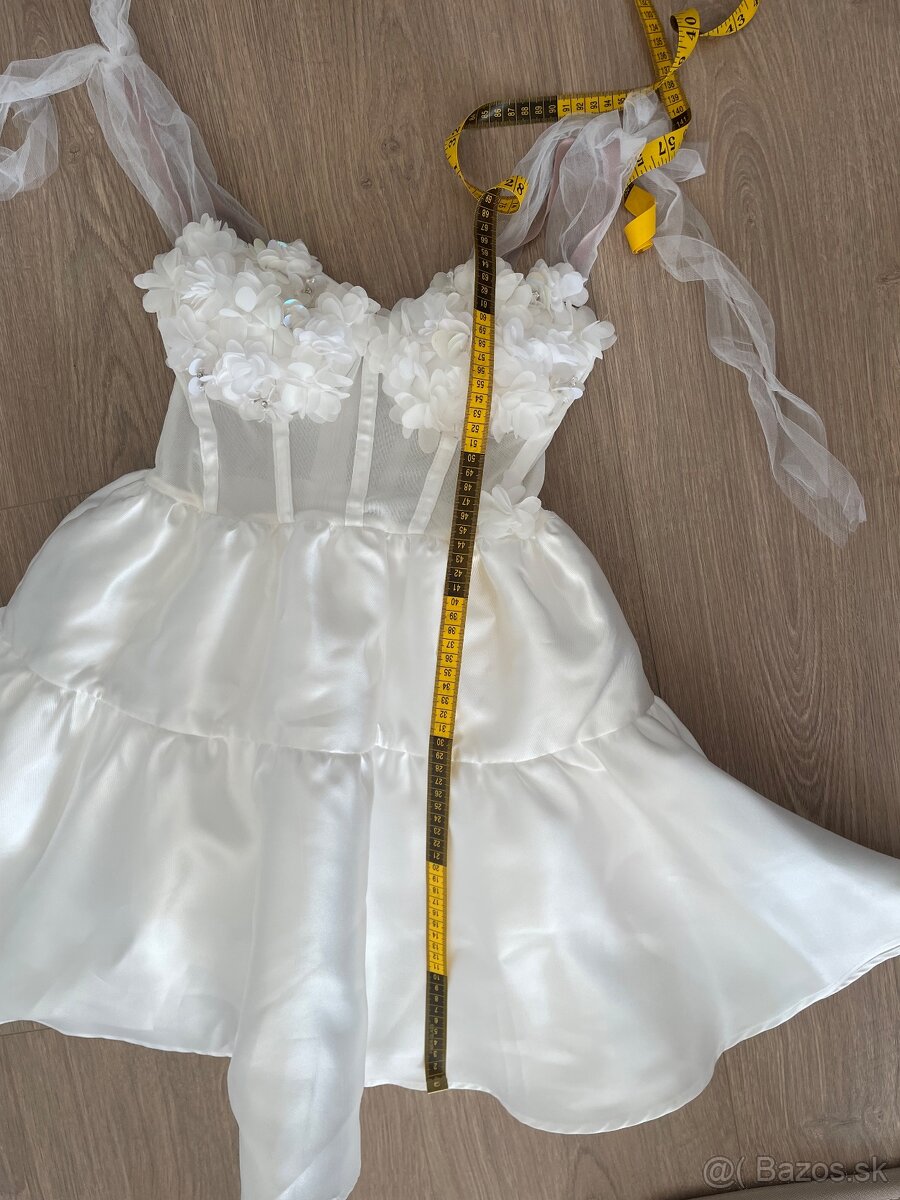 Svadobne mini šaty - 8