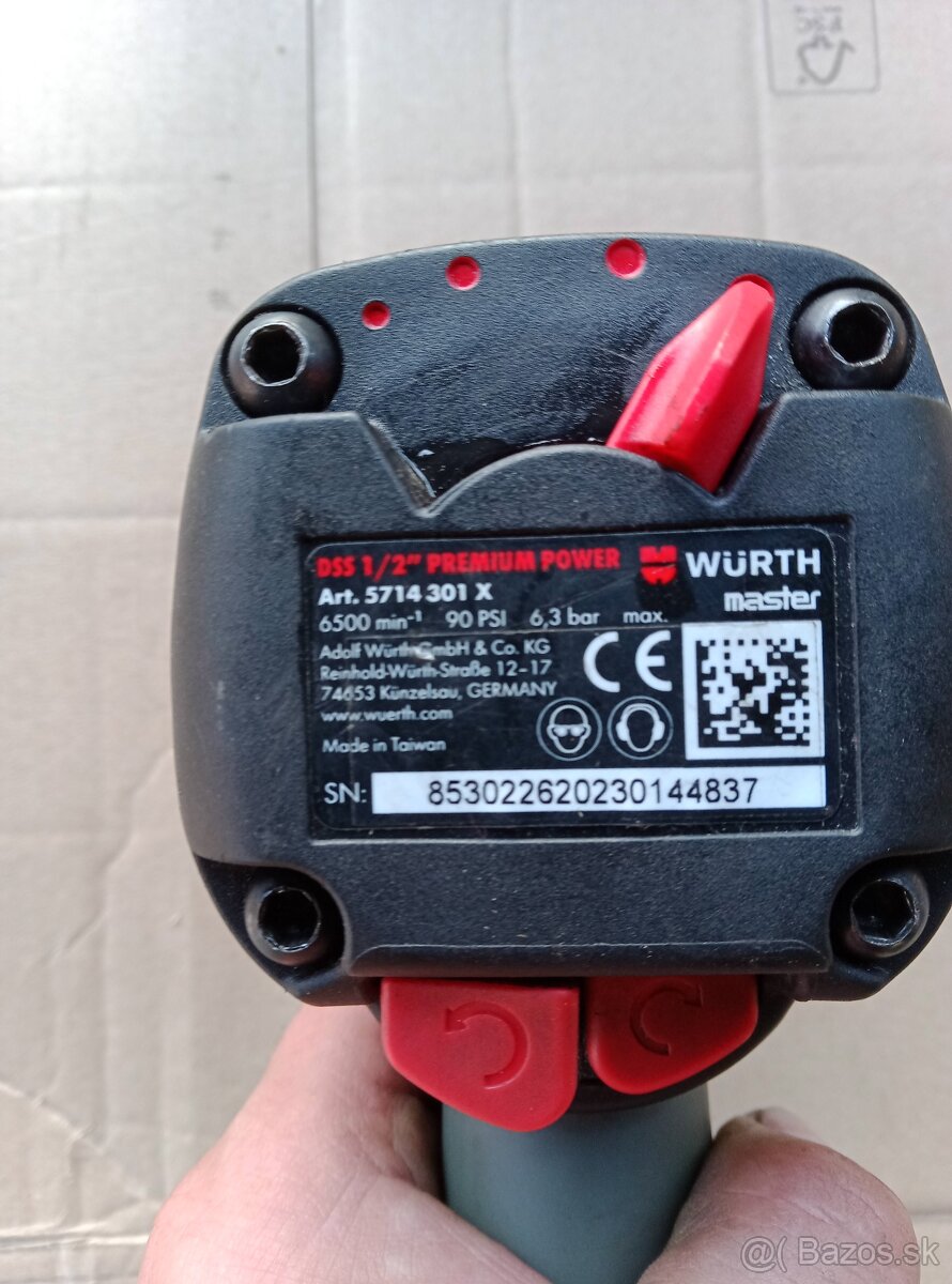 WURTH Pneumaticky razovy utahovak - 8