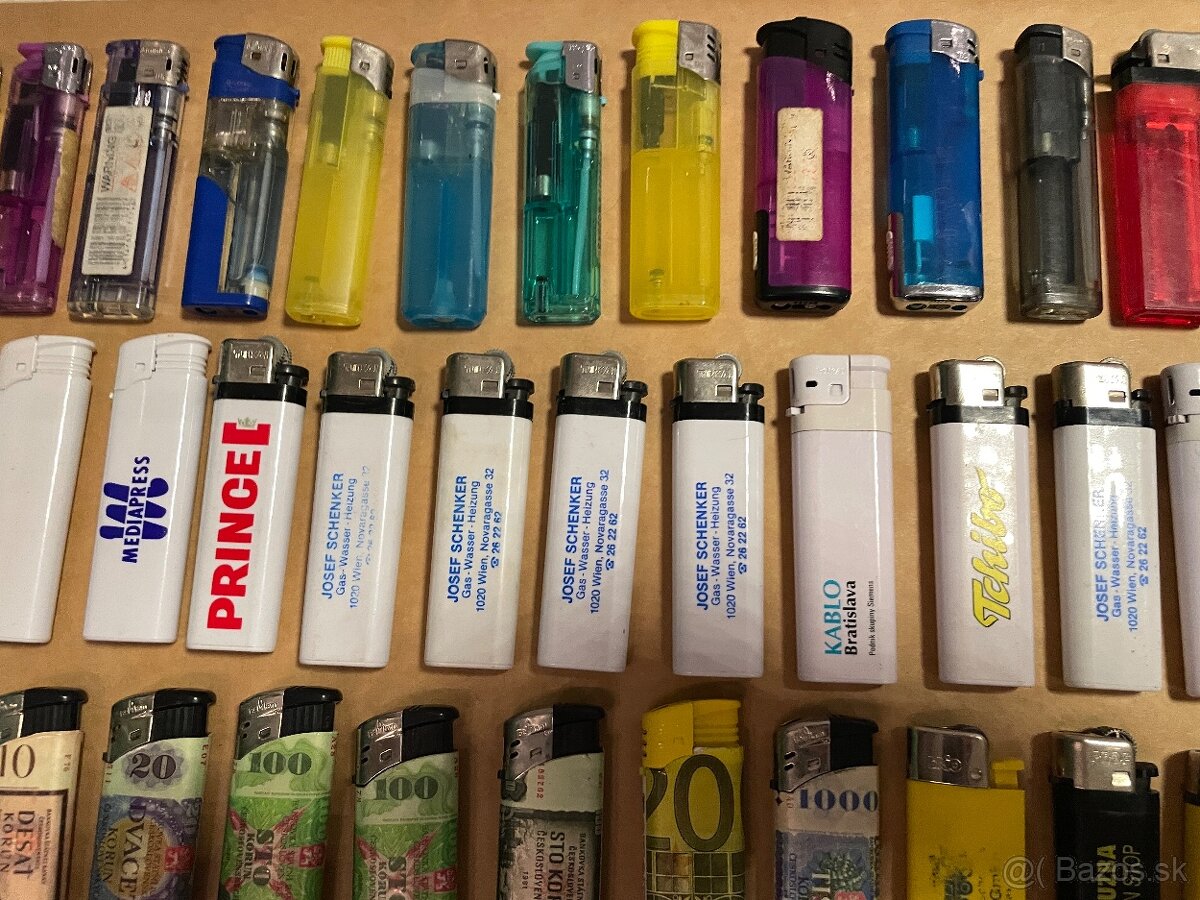 Zapalovače zbierka 100+ - 8