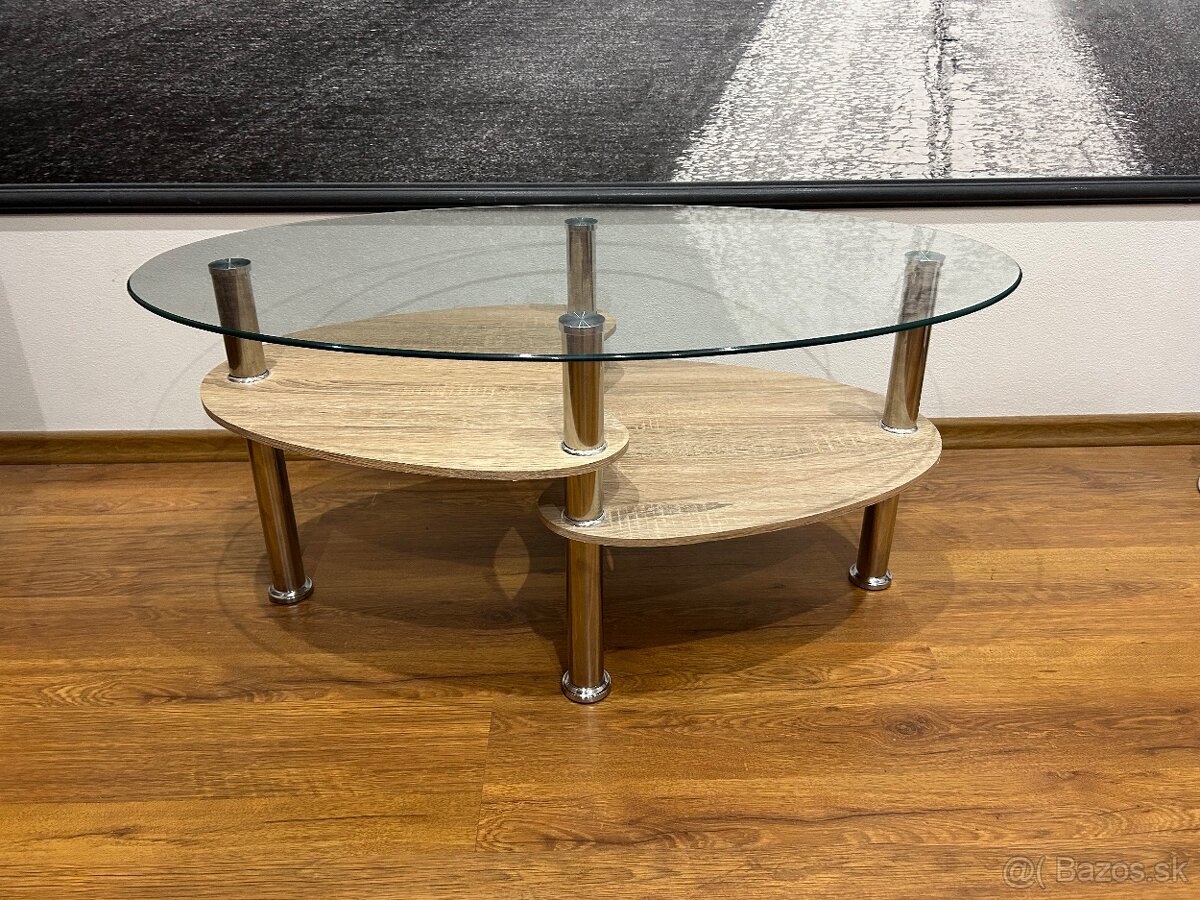 Nábytok- skriňa, komoda, poličky(vhodné aj pod tv), stolík - 8