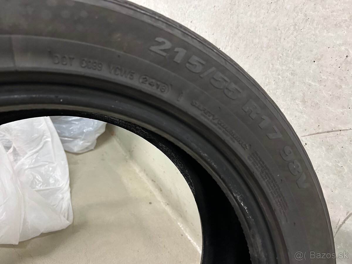 215/55 R17 zimné Kumho wintercraft WP52 + wintercraft 71 - 8