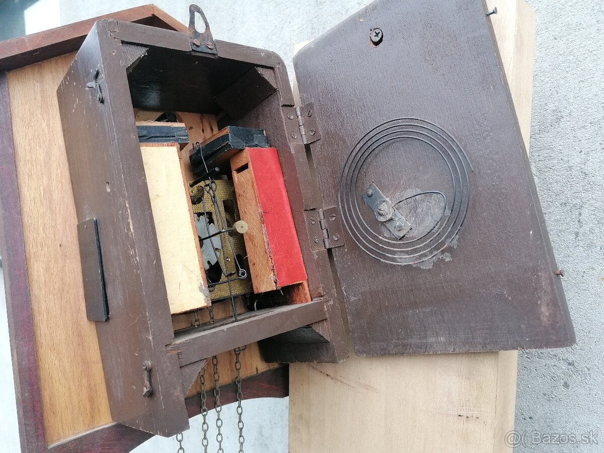 Predám staré drevené kukučkové hodiny - 8