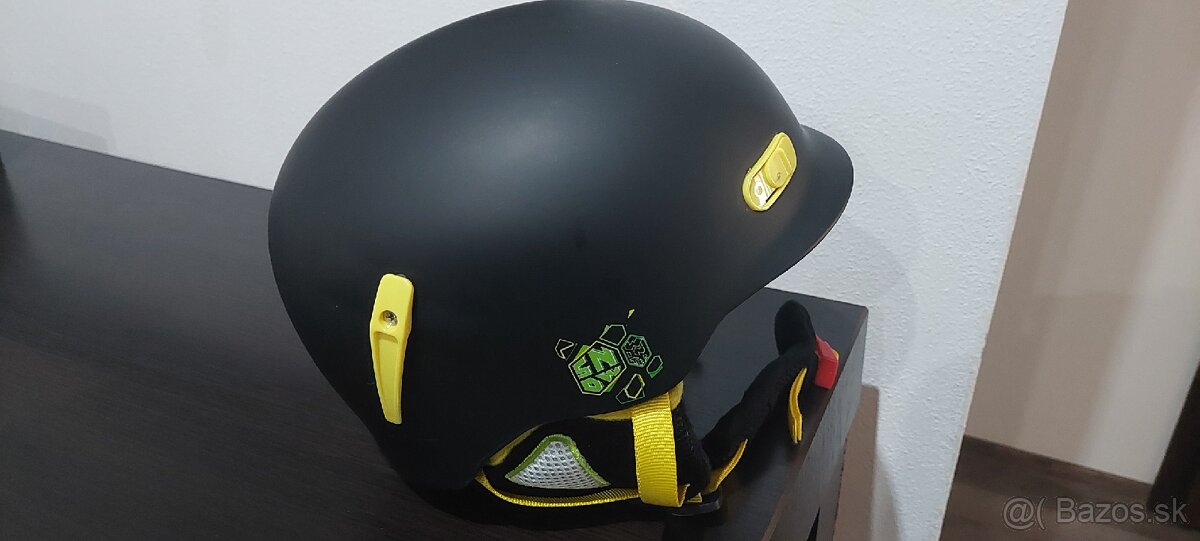 Detské lyže, lyžiarky, paličky, prilba - 8