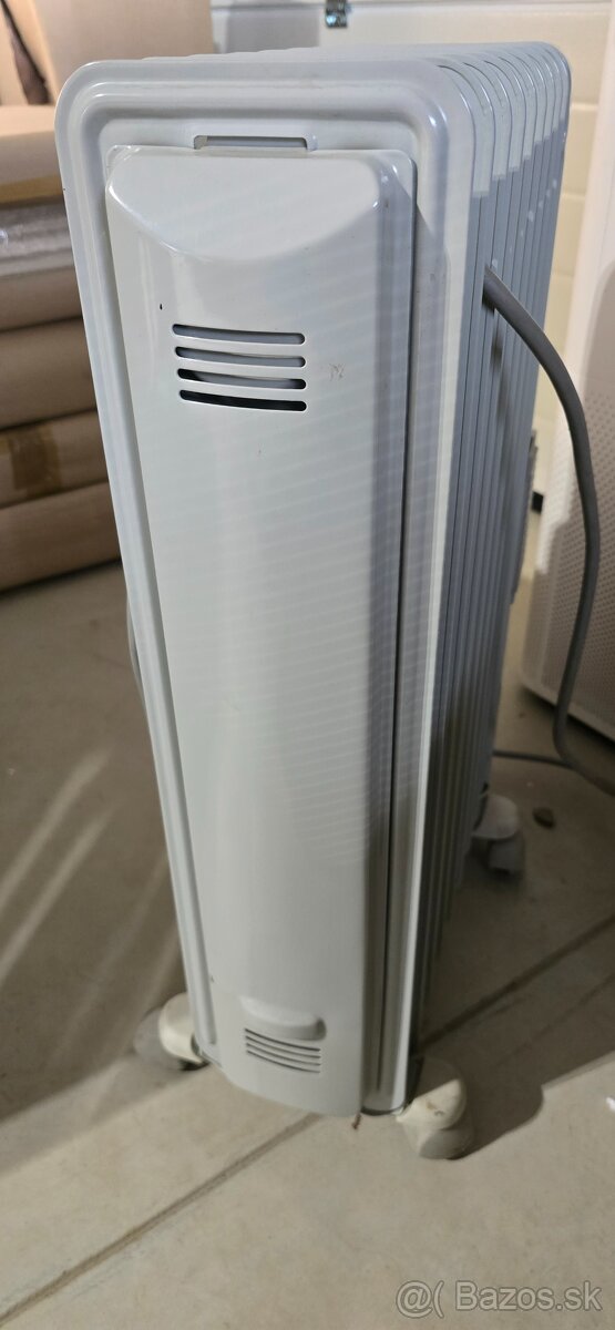 Elektr. radiátor De Longhi 2 kusy- výborný stav - 8