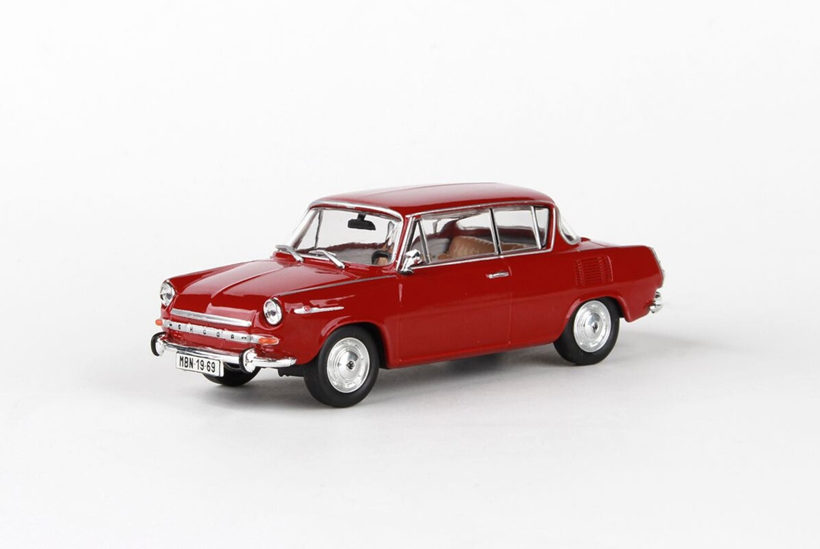 Modely Škoda 1100MBX (1969) 1:43 Abrex - 8