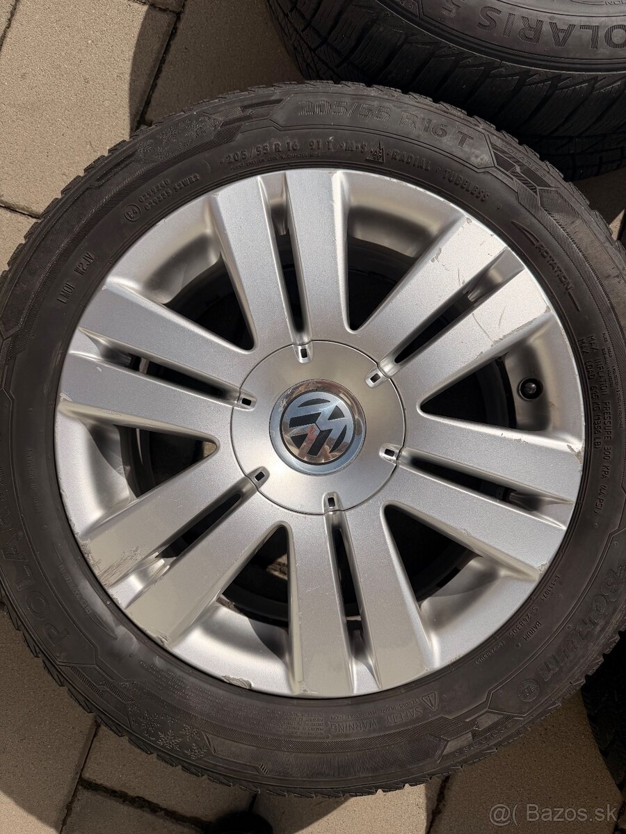 Alu disky original VW 5x112 r16" - 8