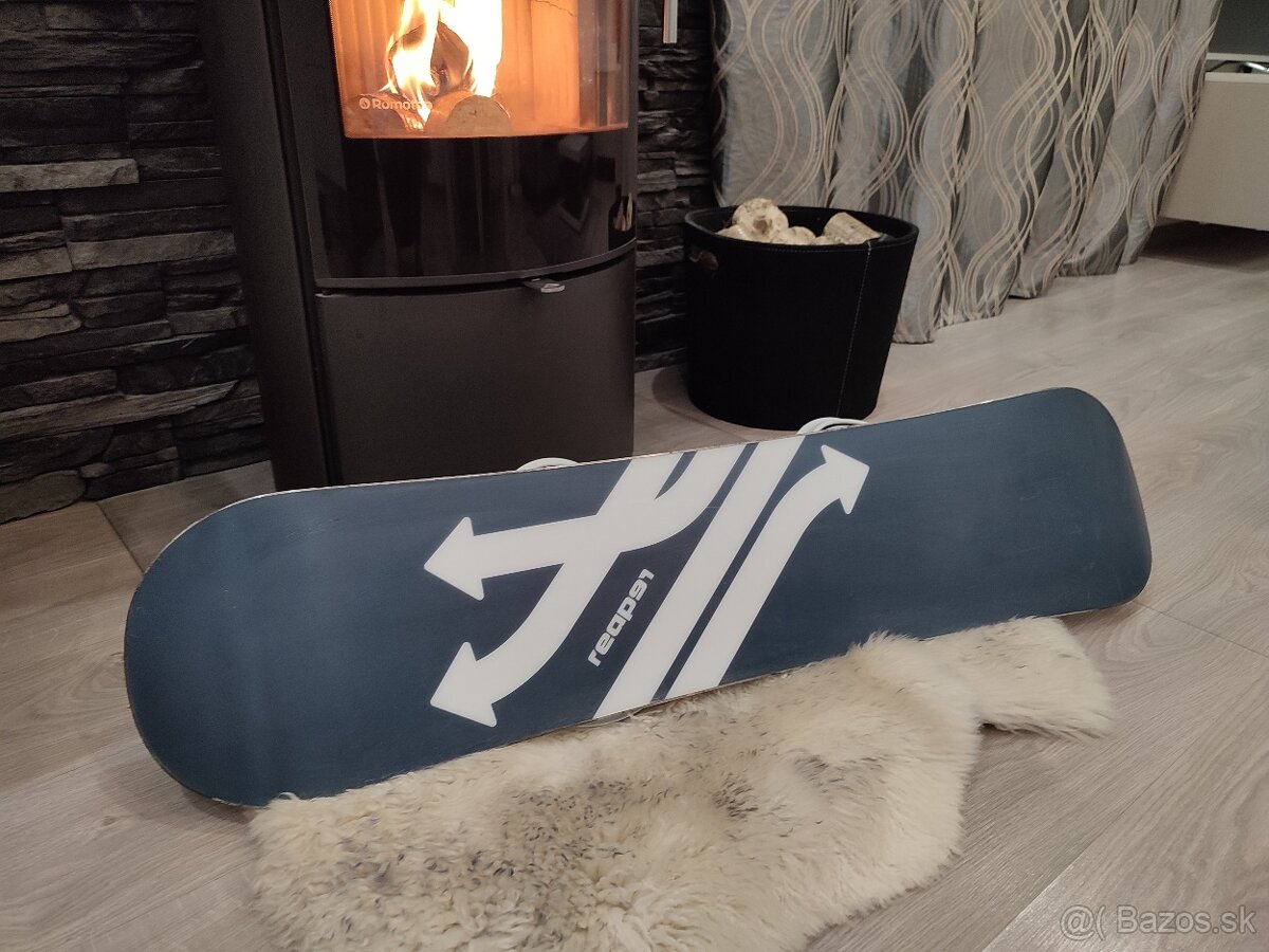 Snowboard 110 cm s viazaním - 8