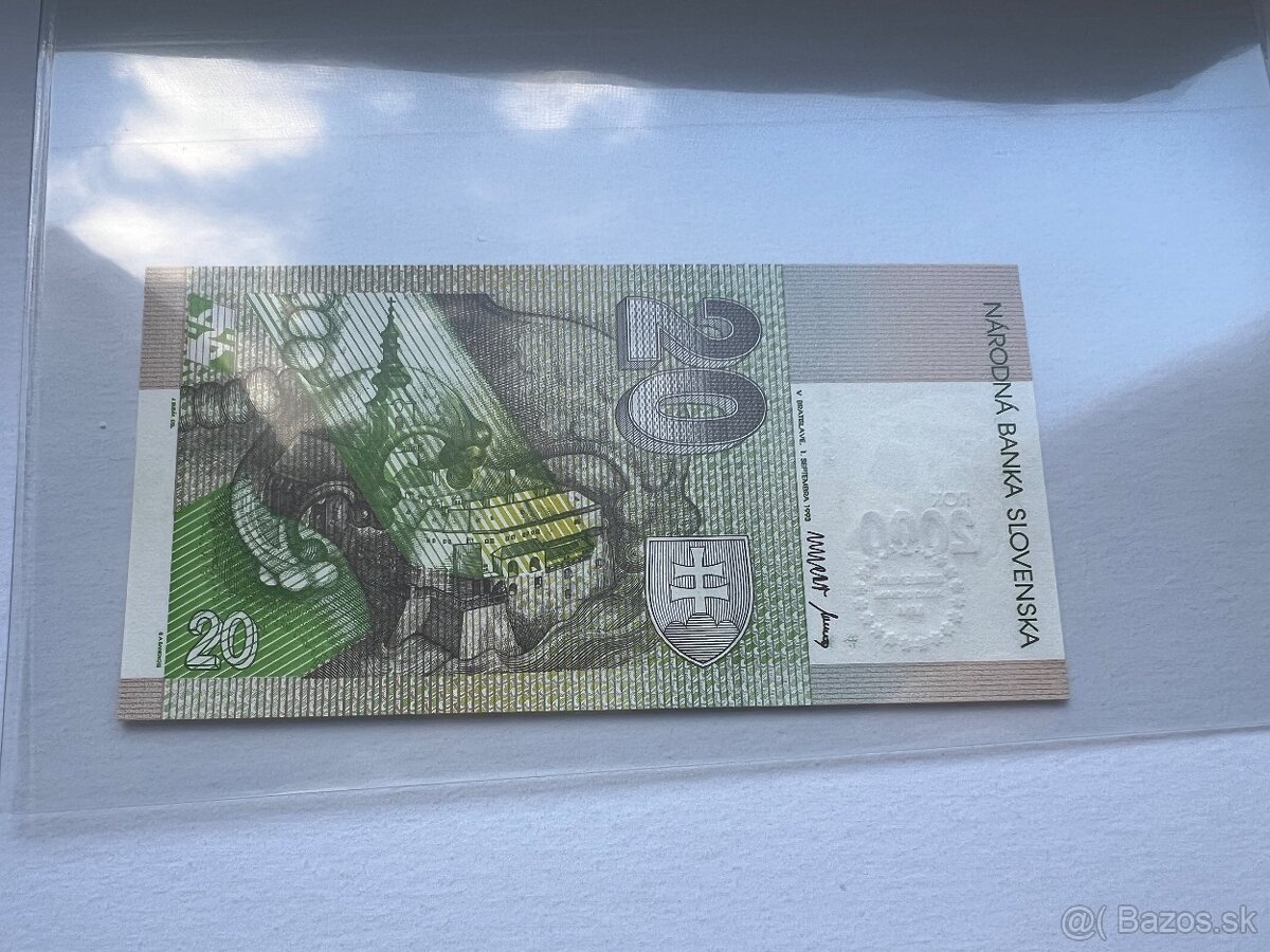 Predám bankovky slovenský štát ČSR - 8
