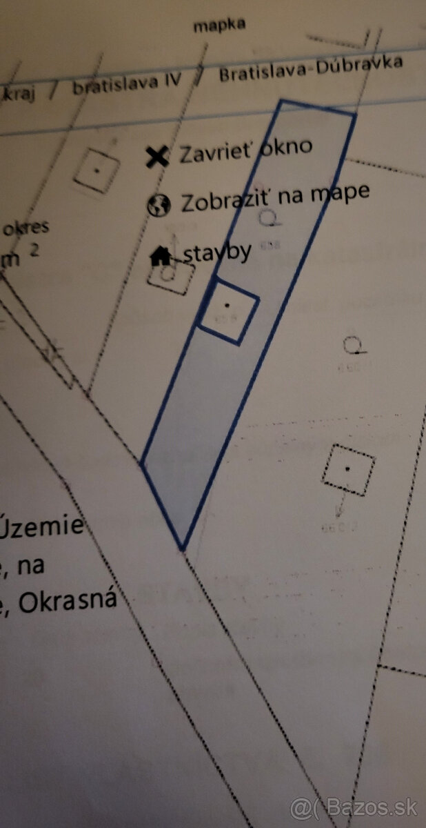 Záhrada s chatkou v Dúbravke Plocha 423 m² - 8