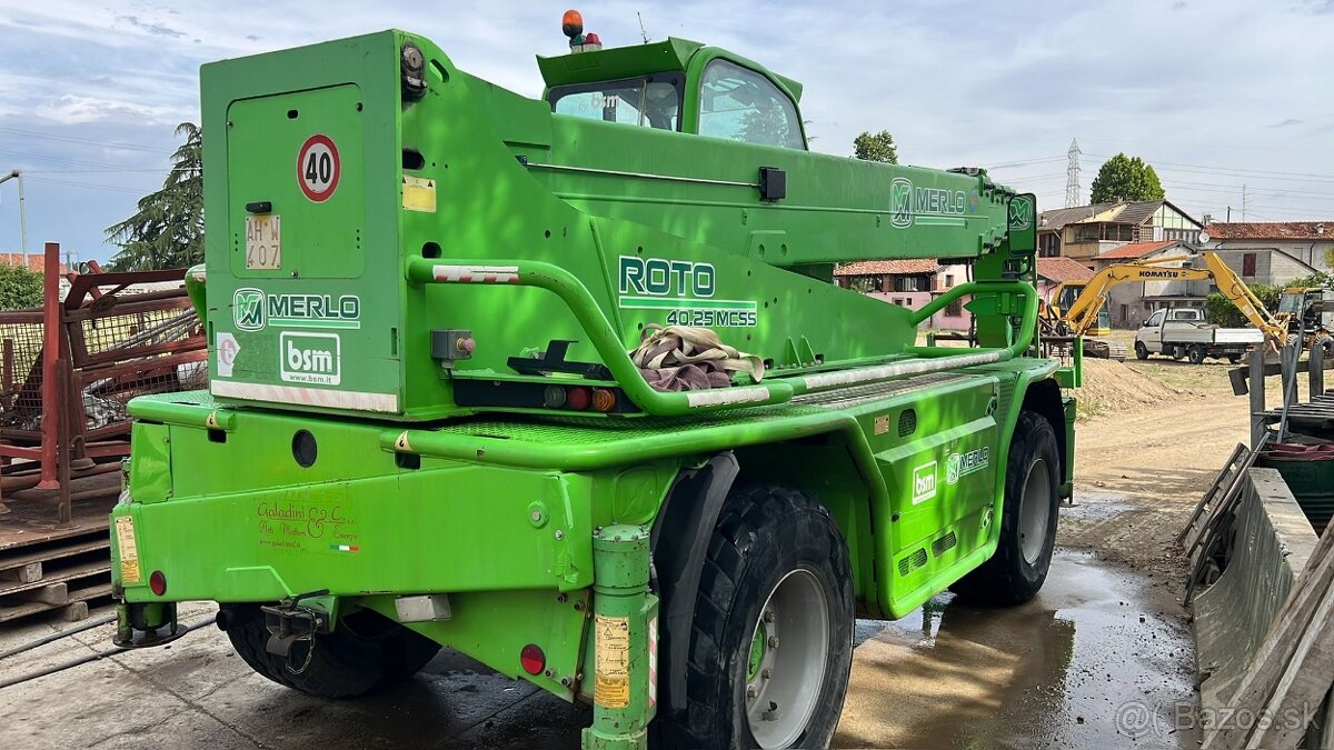 Na predaj Merlo 40.25 MCSS – teleskopický manipulátor s dosa - 8
