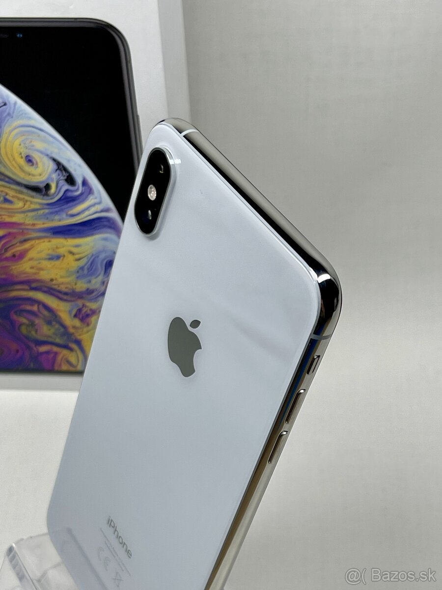 Apple iPhone XS Max 64 GB Silver, ZÁRUKA 12 MESIACOV - 8