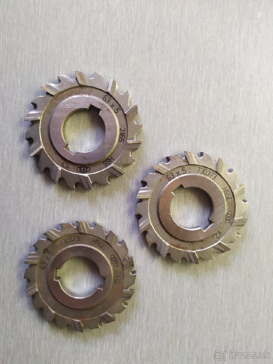 Kotúčové frézy HSS 92 - 8