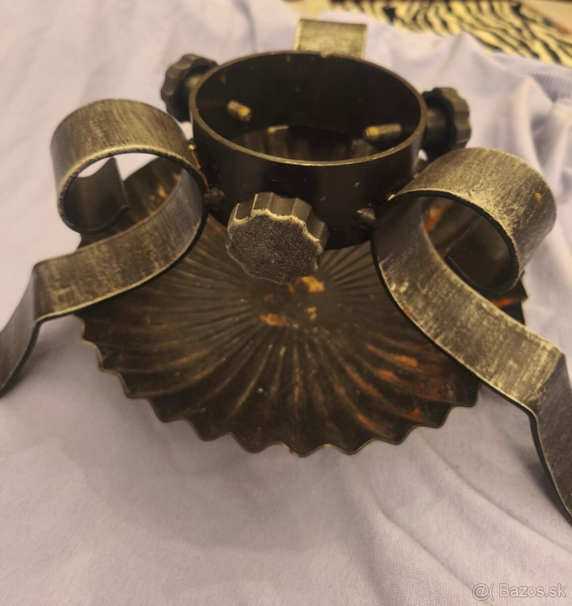 Kovaný vianočný stojan na stromček - 8