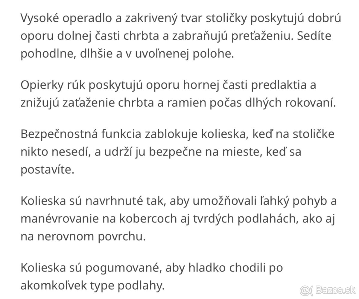 FLINTAN Kancelárska stolička s opierkami, čierna - 8
