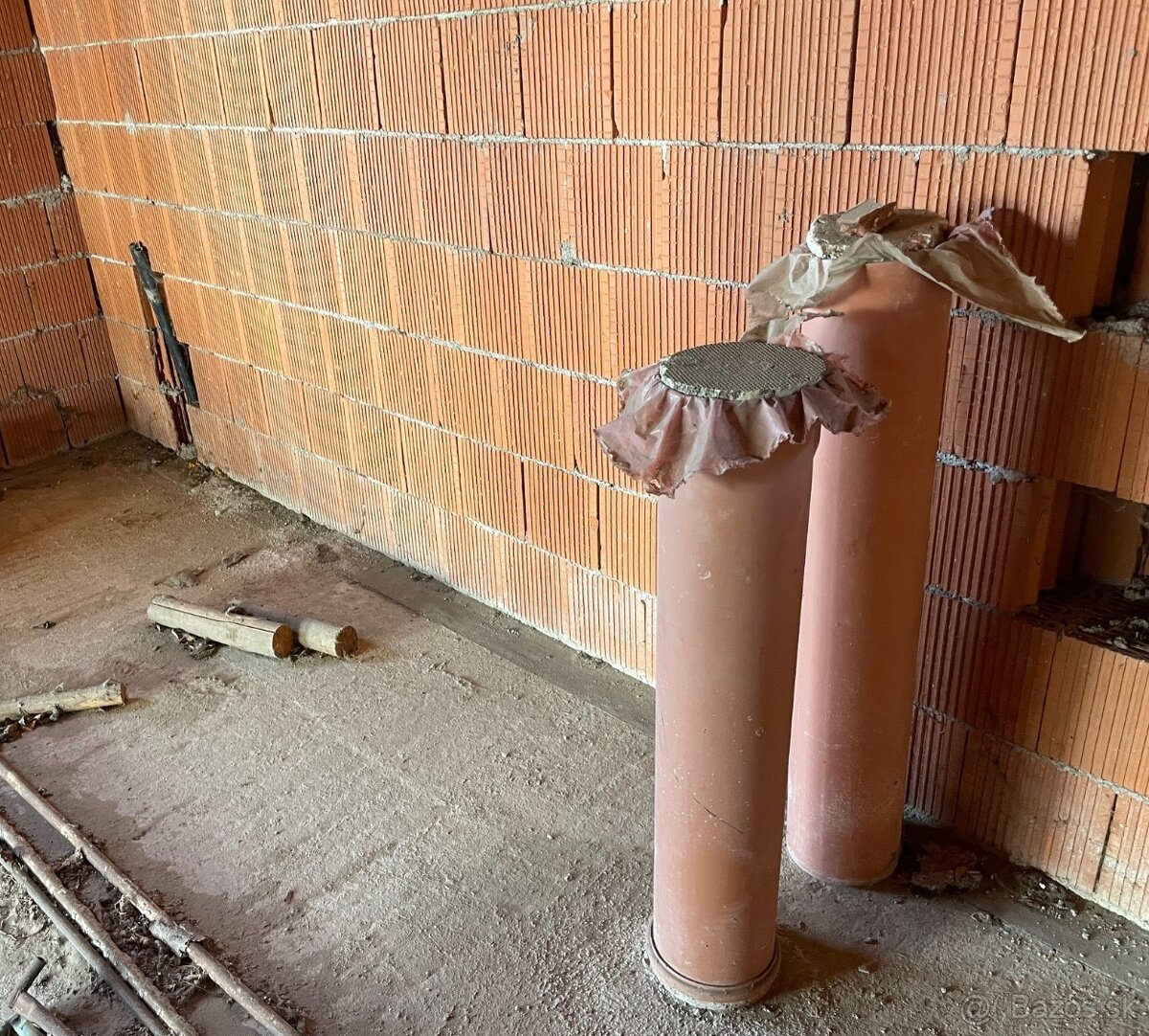 Na predaj hrubá stavba rodinného domu pri Martine. - 8