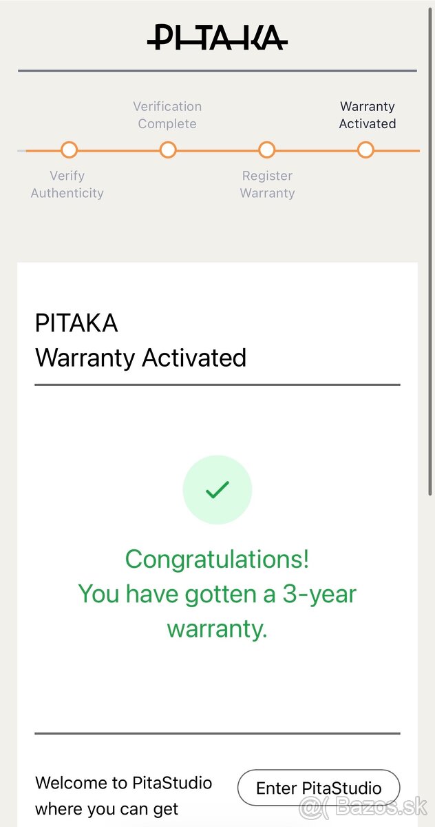 Pitaka Ultra Slim Case Black Grey iPhone 17 Pro - 8