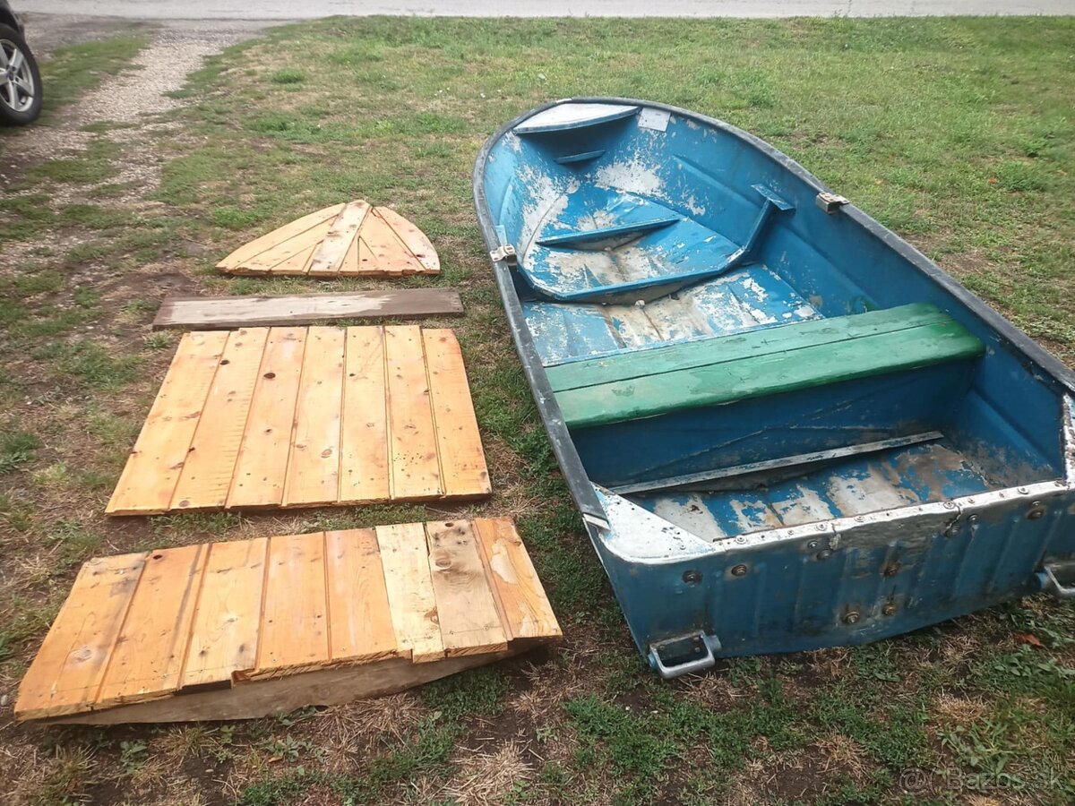 Na predaj hliníková rybárska a rekreačná loď. - 8