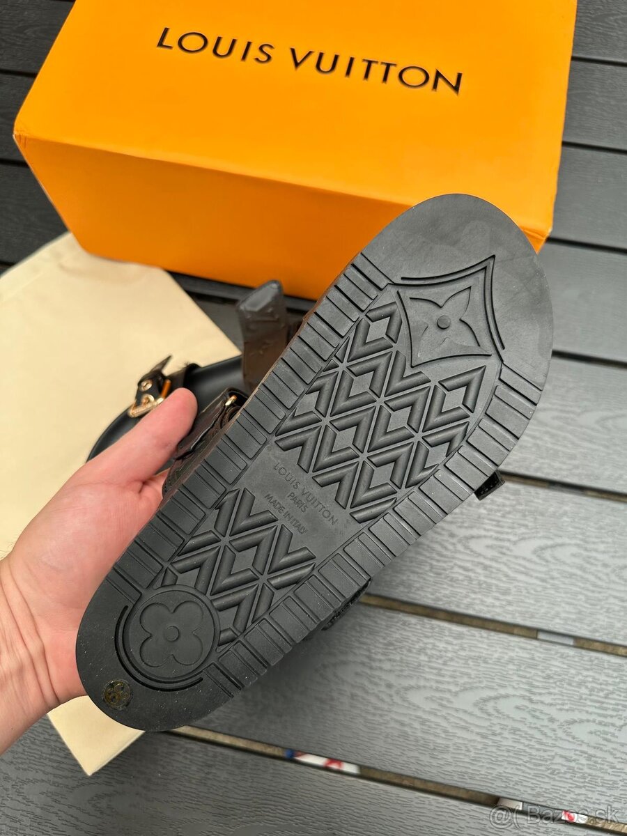 Louis vuitton slapky biele full box - 8