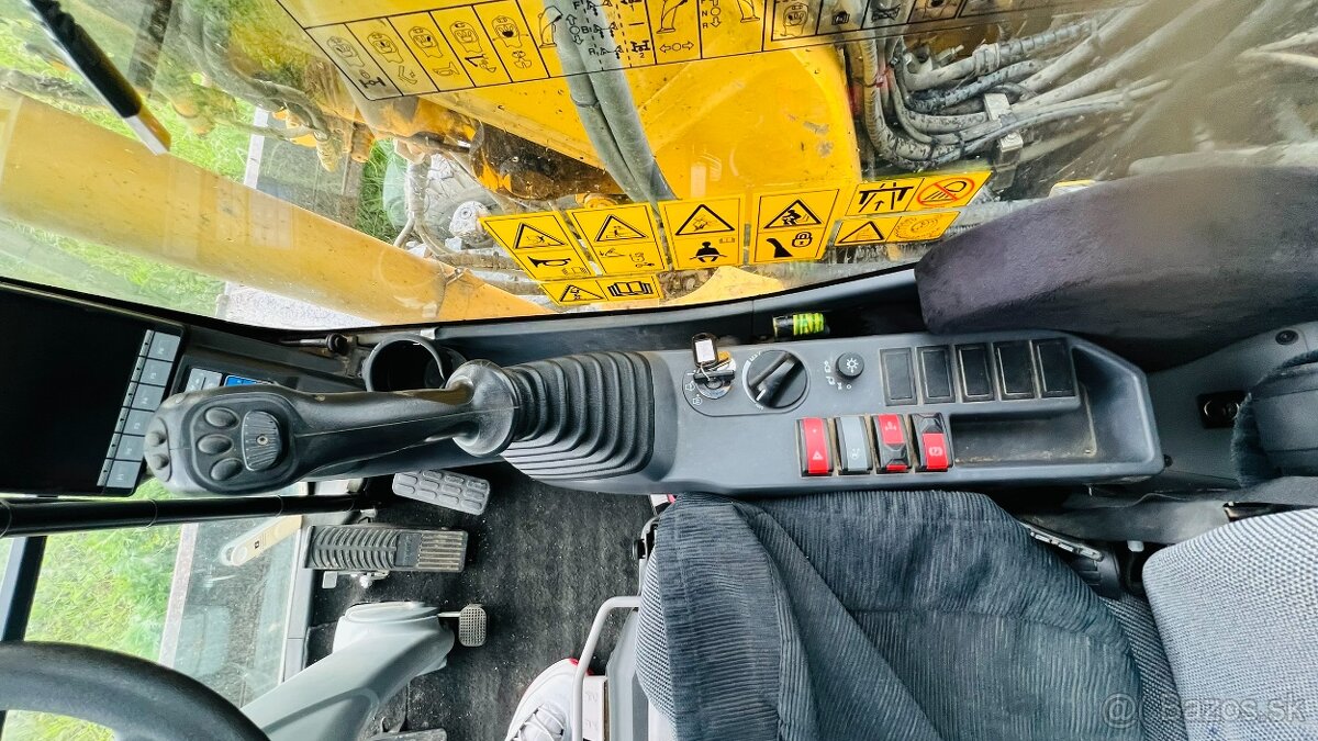 Kolové rýpadlo Komastu PW 158 - 2631 mth TOP STAV - 8