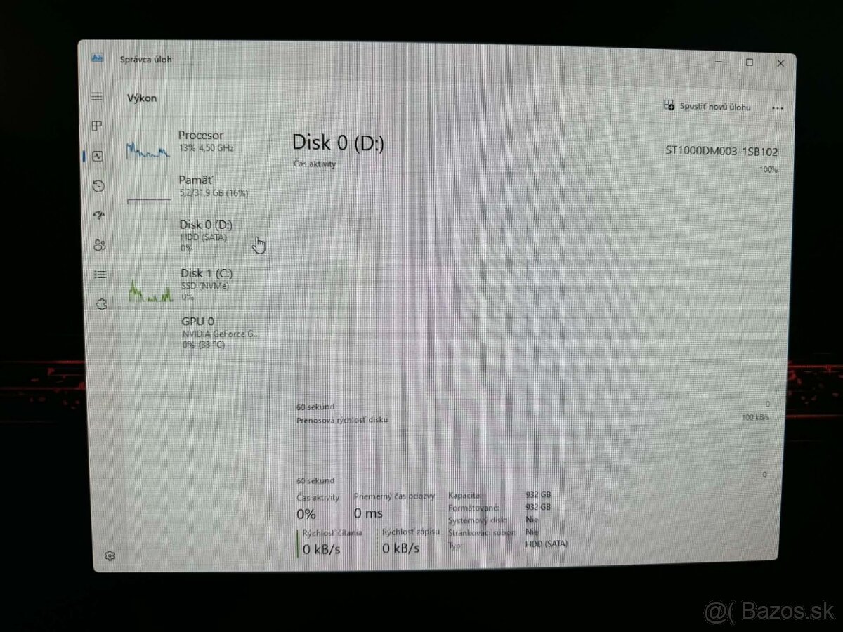 Intel i7-8700, 32GB, GTX 1080, 256GB NvMe - 8