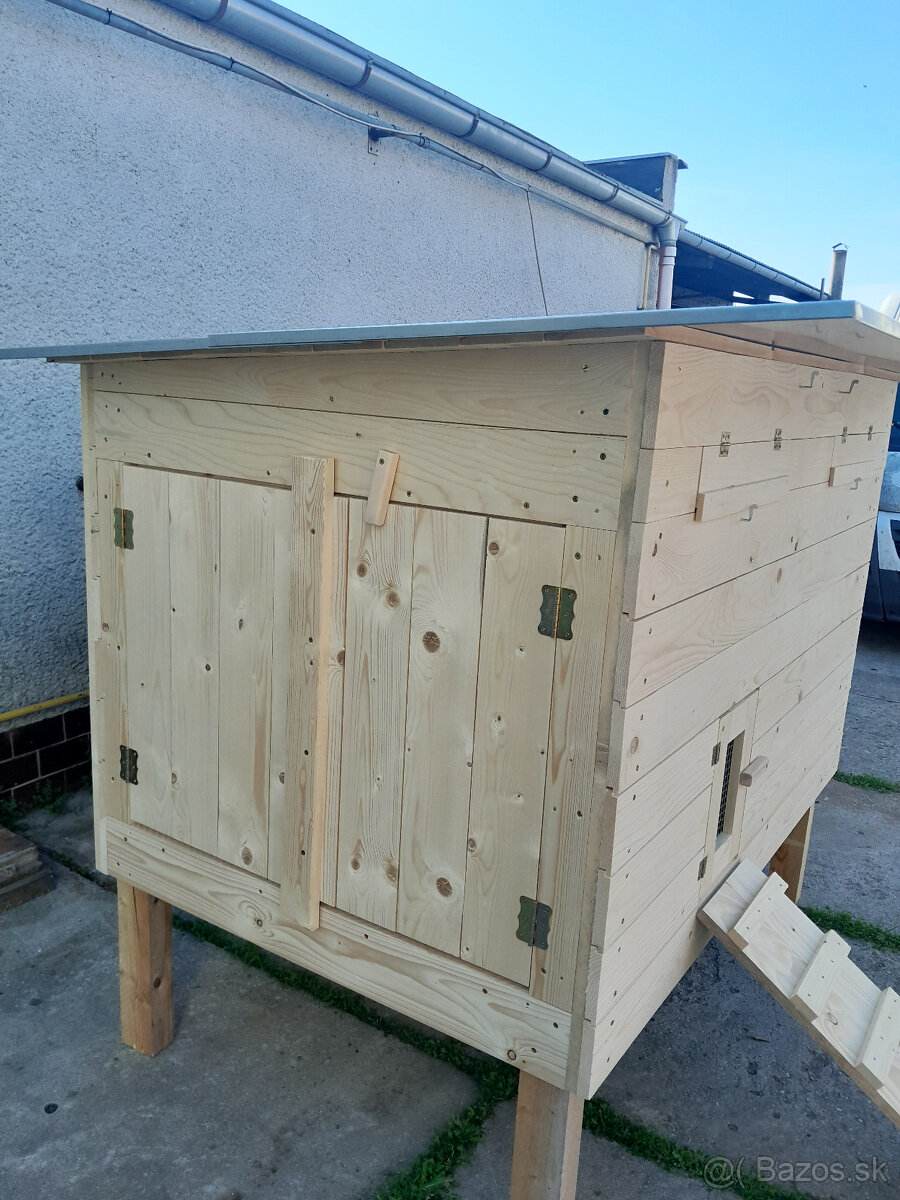 Predám drevený kurník, kurín - 8