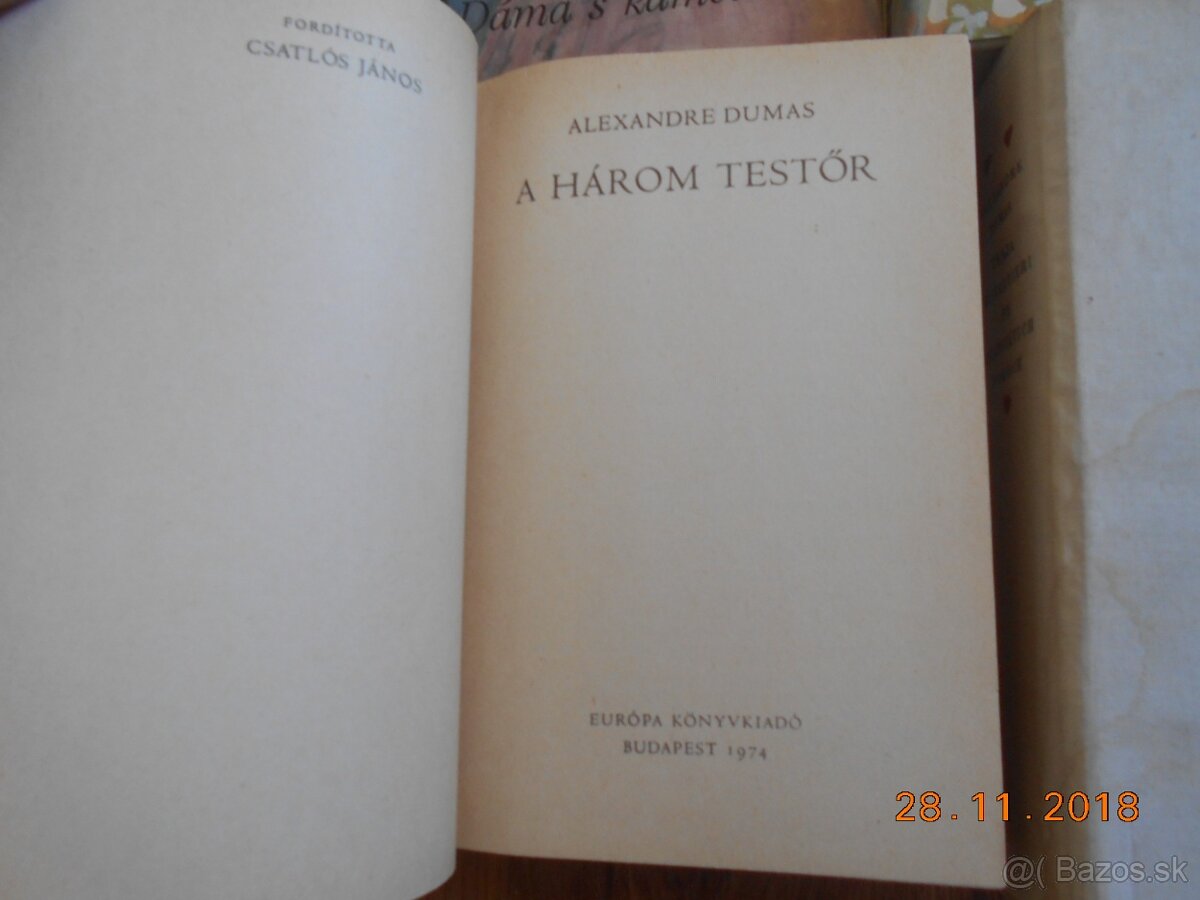 A.Dumas knihy-svetová klasika - 8