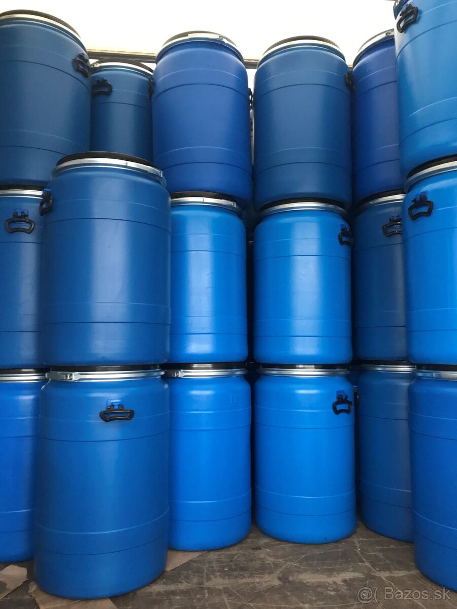 Plastové sudy, plechové + dovoz - 8