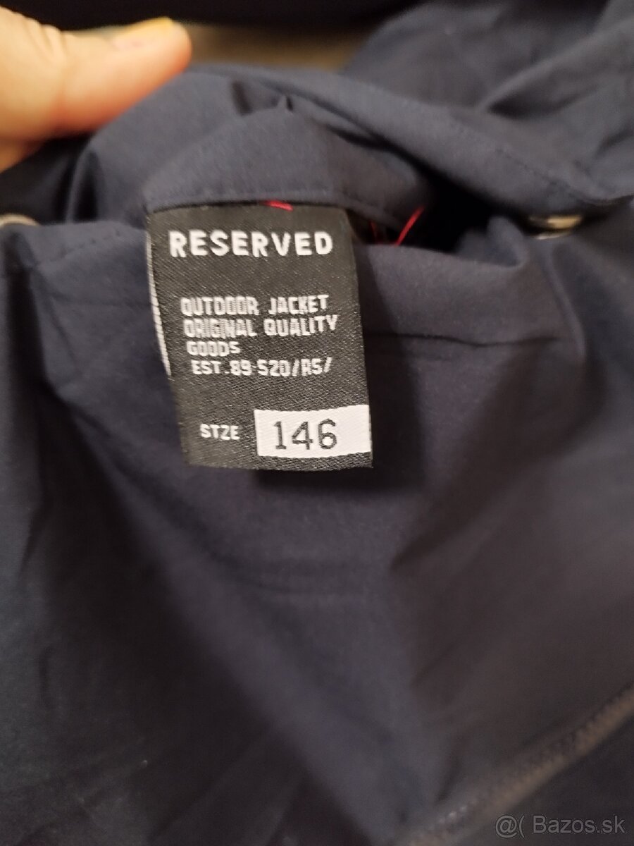 Chlapčenská obojstranná zimná bunda, veľ 146 - 8