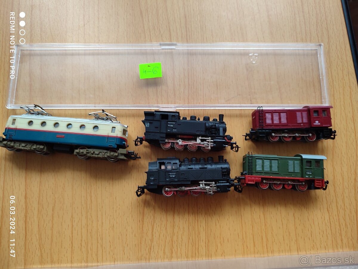 Železničné modely TT - 8