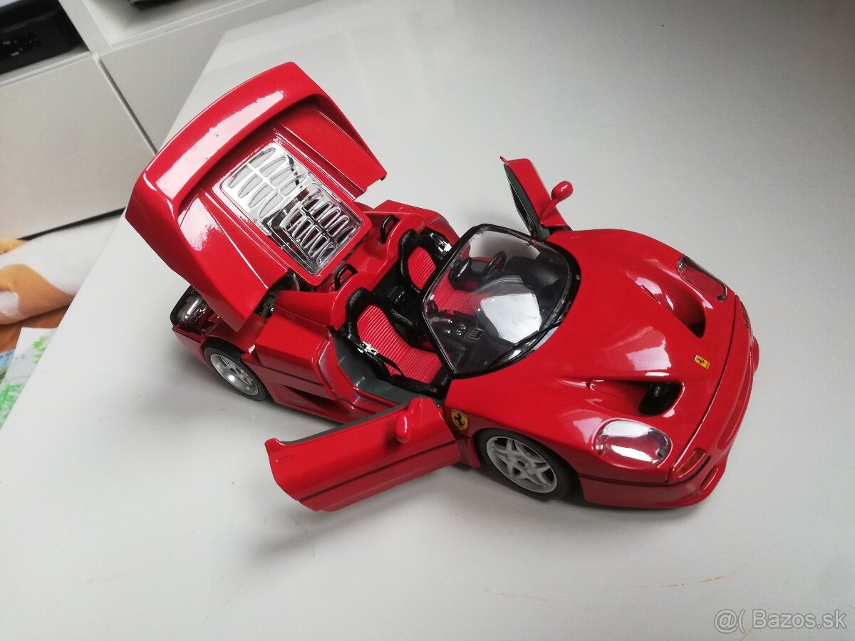 1:18 FERRARI F50 cervena Bburago - 8