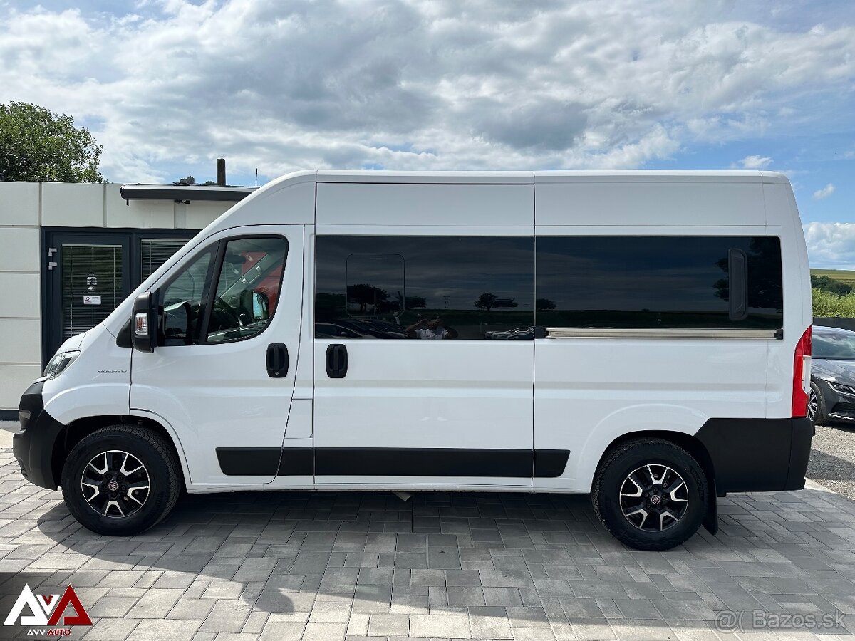 Fiat Ducato 2.3 MultiJet L2H2 3,3t, Pôvodný lak,8 miestne,SR - 8