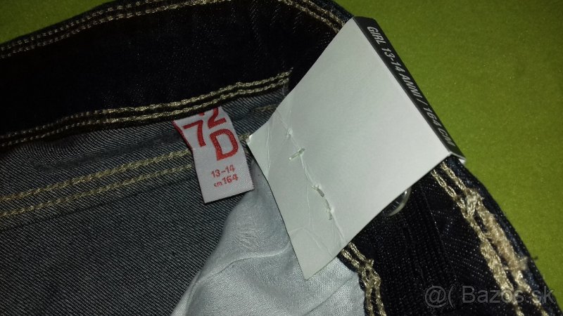2x nové JEANS s visačkami pre pubišky - 8