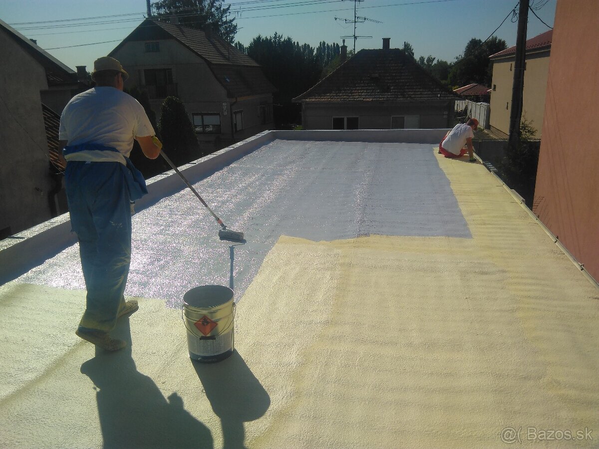 Hydroizolácia plochej strechy -Tepelná hydroizolácia strechy - 8