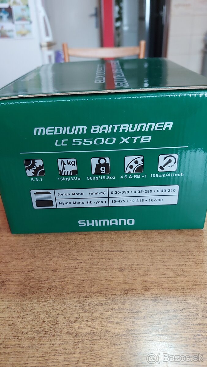 Shimano medium baitrunner LC5500 XTB - 8