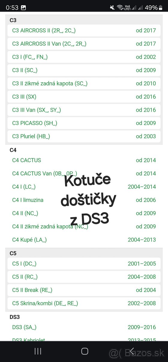 Predne kotuce +Dosticky Citroen,Peugeot,Opel - 8