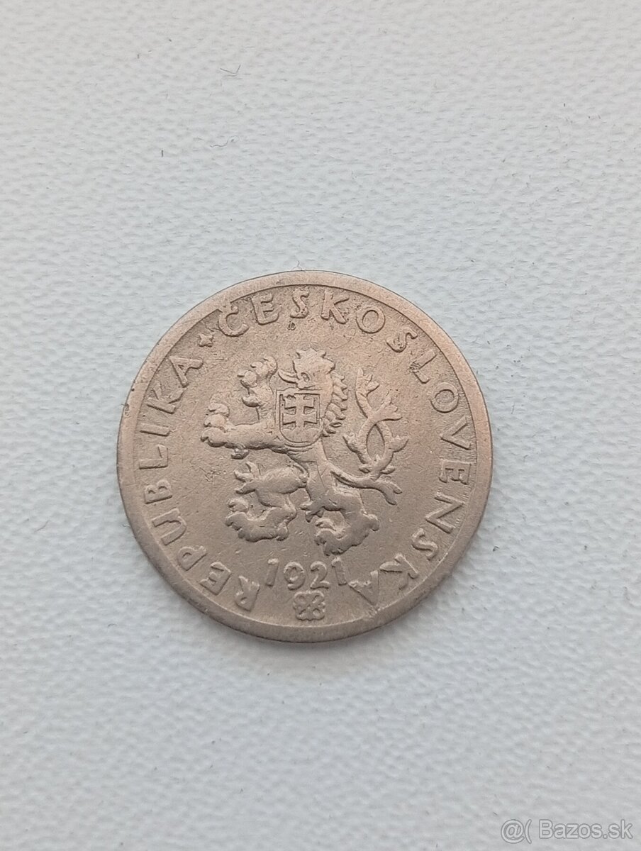 25 hal. a 20 hal. Československe mince - 8