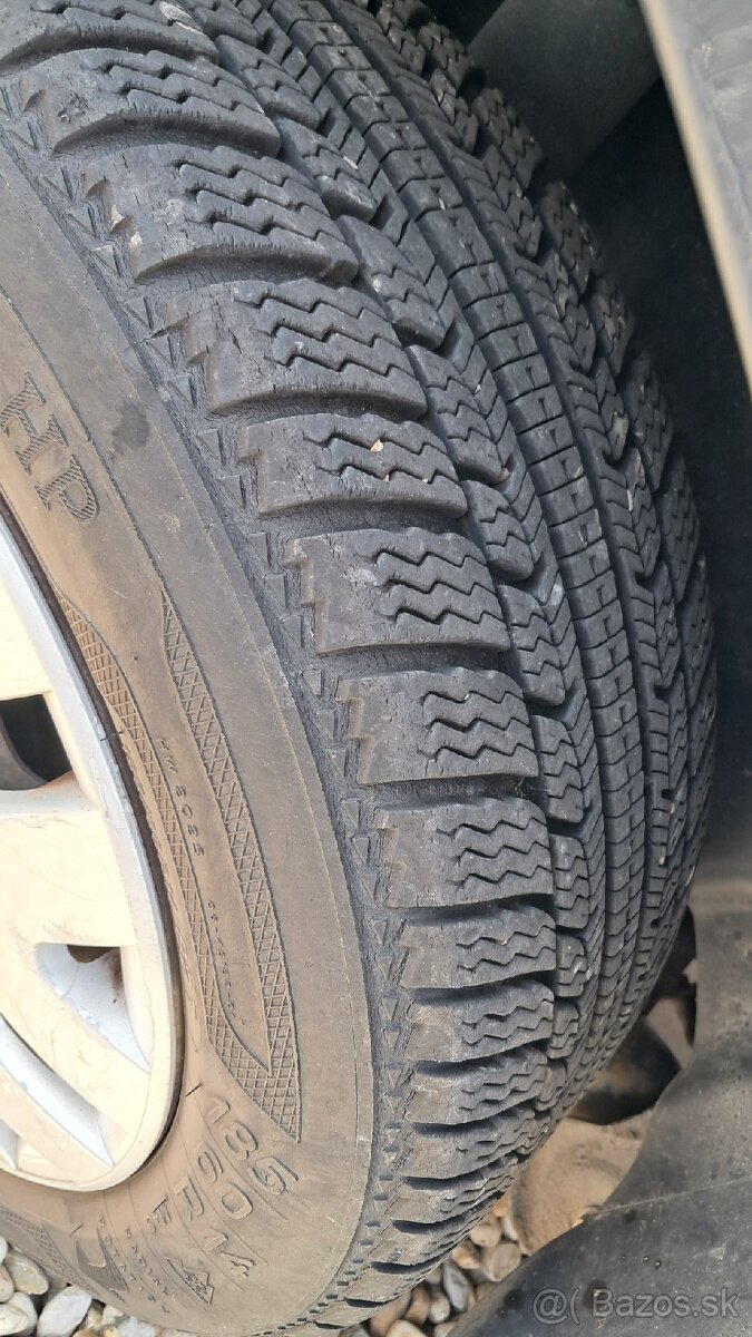 5x100 R14 , 185/60 R14 zimné - 8