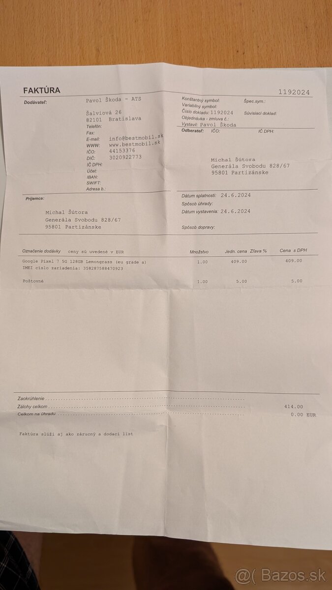 Google pixel 7 5G Lemongrass 128 GB - 8