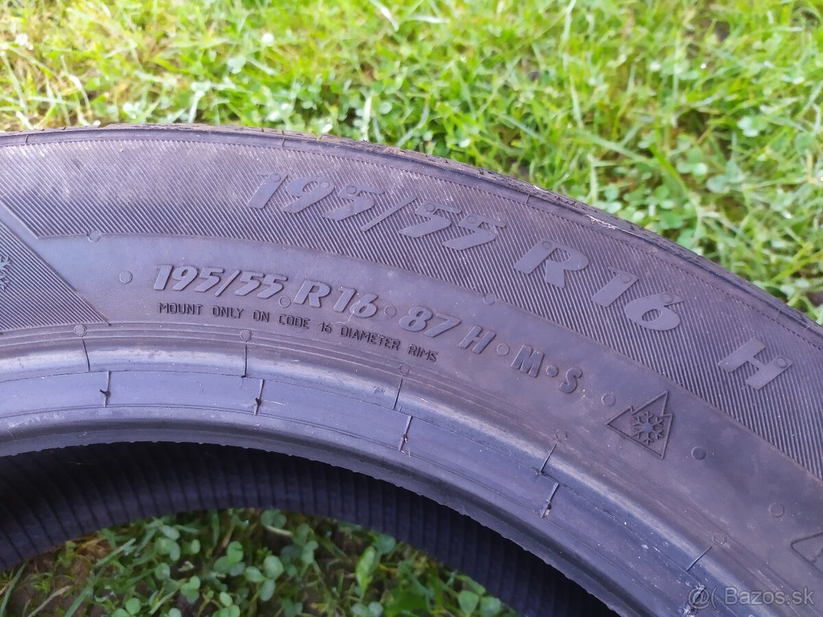 Zimné gumy 195/55 R16 Matador 4ks - 8